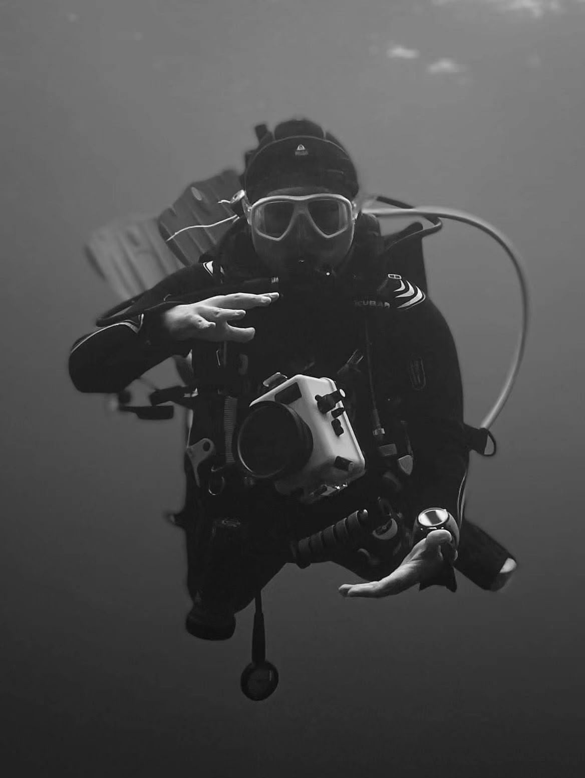 Jiaxin en plongée sous-marine